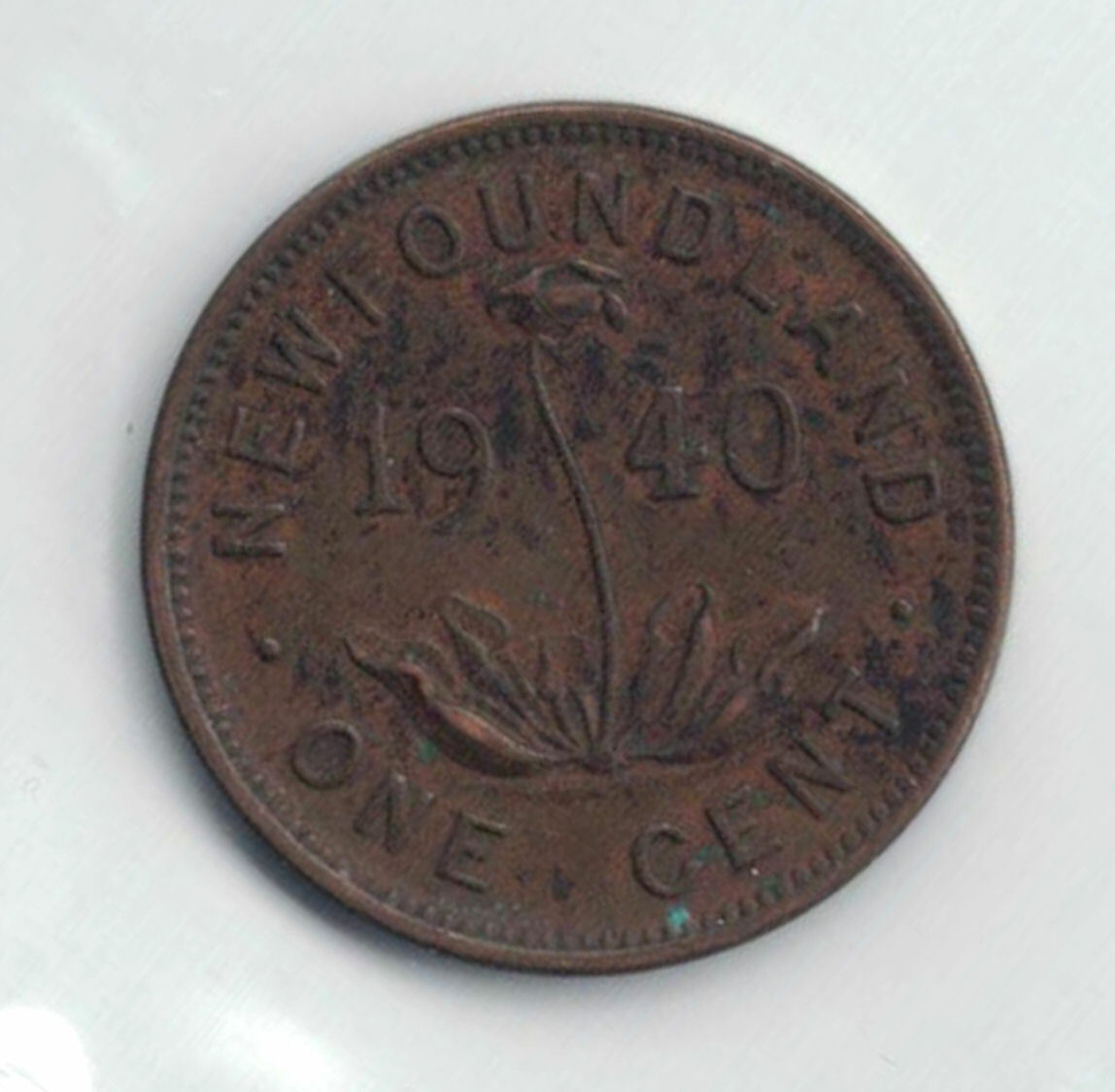 Newfoundland Coins - 1940 One Cent   *1111  Key Date