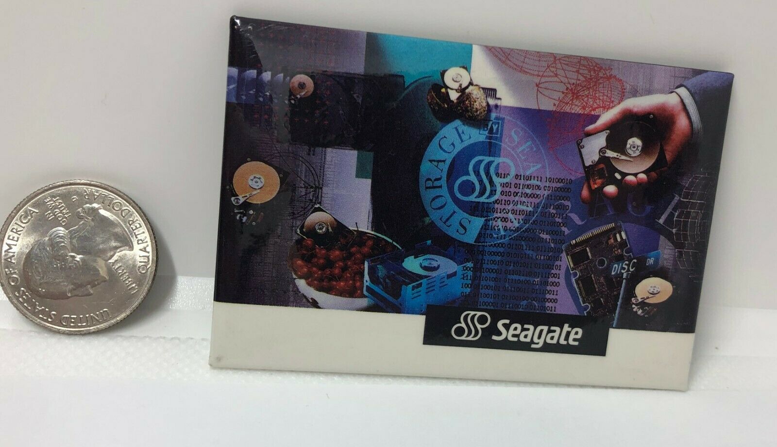 Seagate Advertising Pin