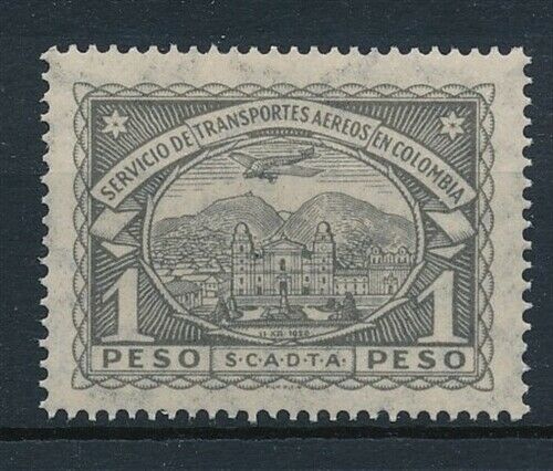 [p15018] Colombia 1923/8 : Good Very Fine Mnh Scadta Airmail Stamp - $25