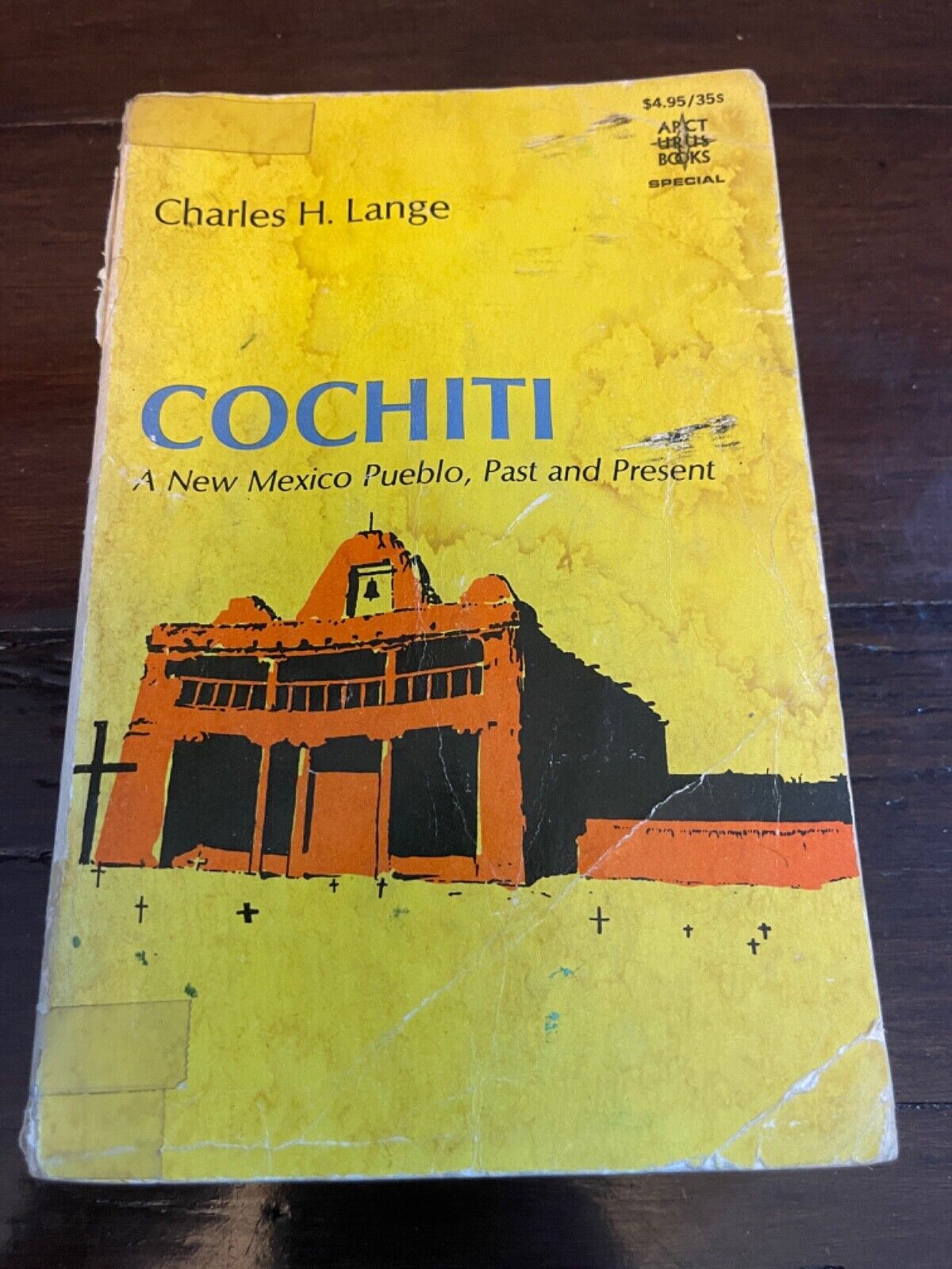 Book - Cochiti, A New Mexico Pueblo, Past And Present By Charles H. Lange (nm)