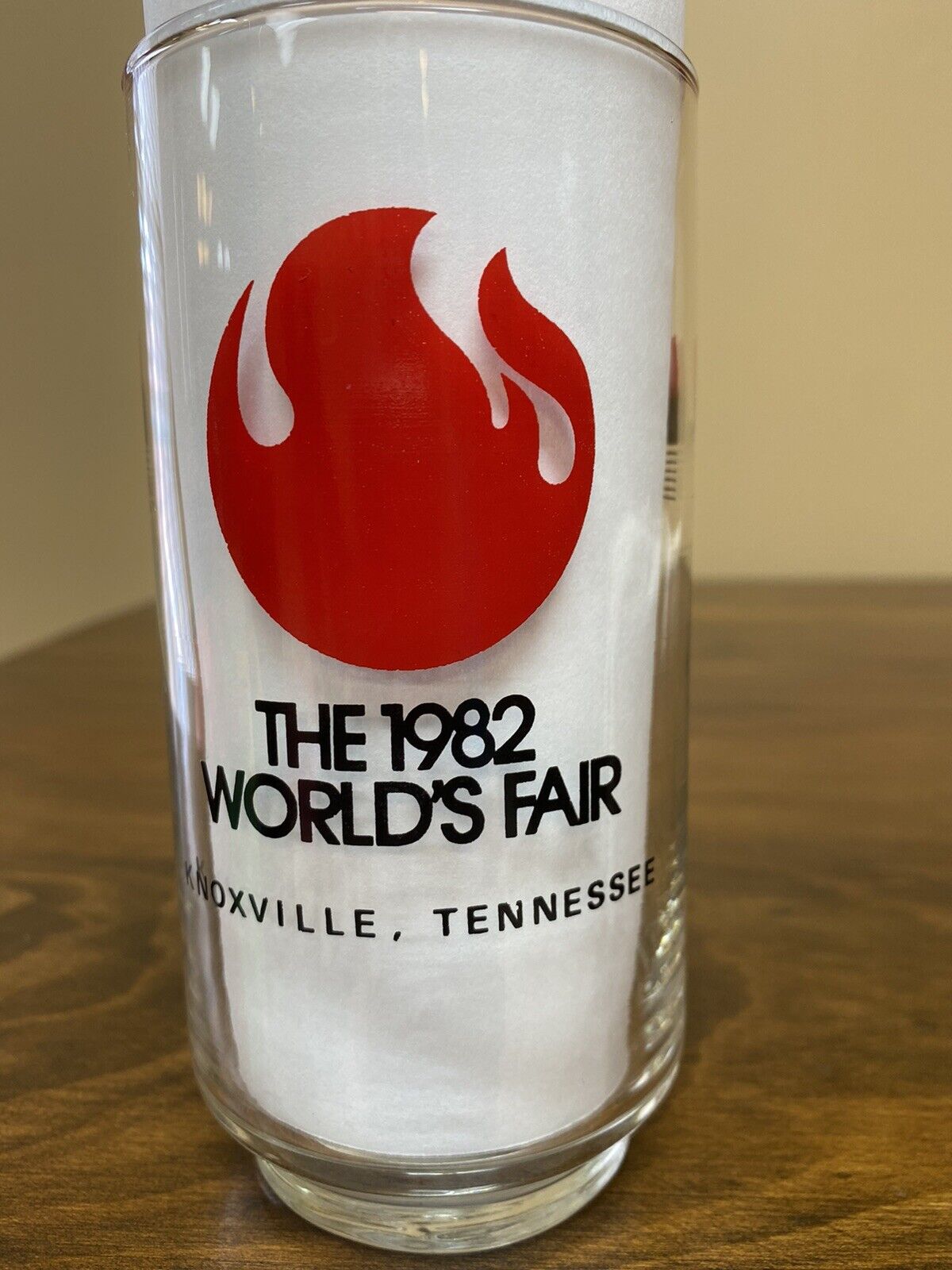 Vintage 1982 Worlds Fair Wendy's Glass - Great Condition