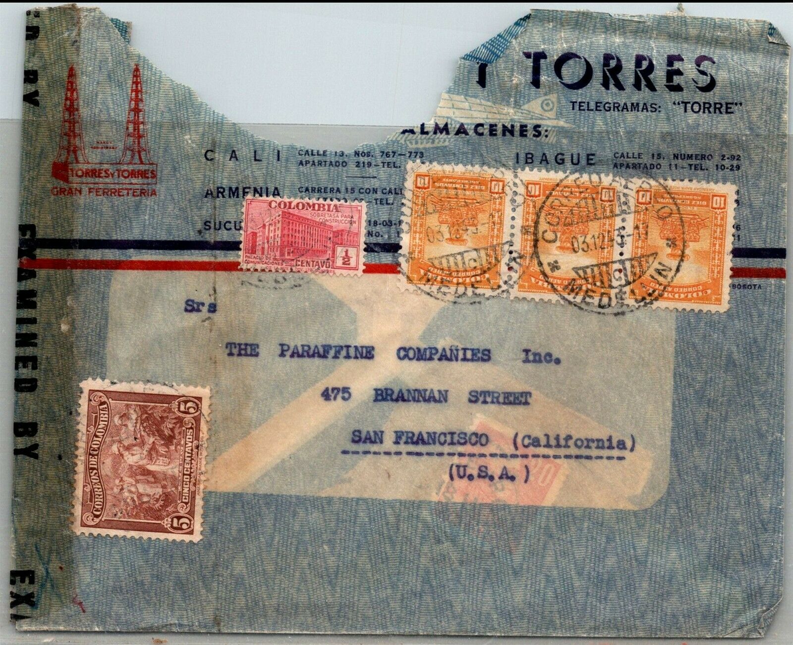 Gp Goldpath: Colombia Cover 1943 _cv662_p04
