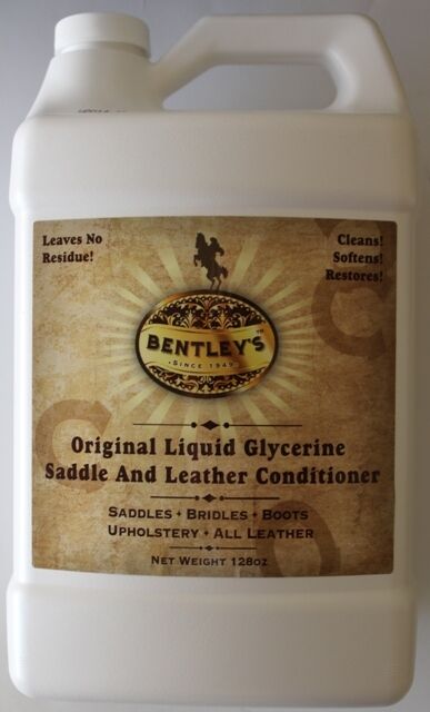 Bentley Liquid Glycerine Saddle & Leather Conditioner Soap One Gallon Size