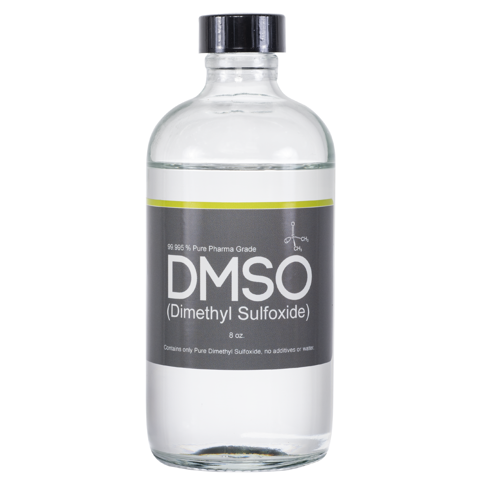 Dmso Pharma Grade 99.995% Odorless 8 Oz Glass Bottle Natural Organic Fast Ship